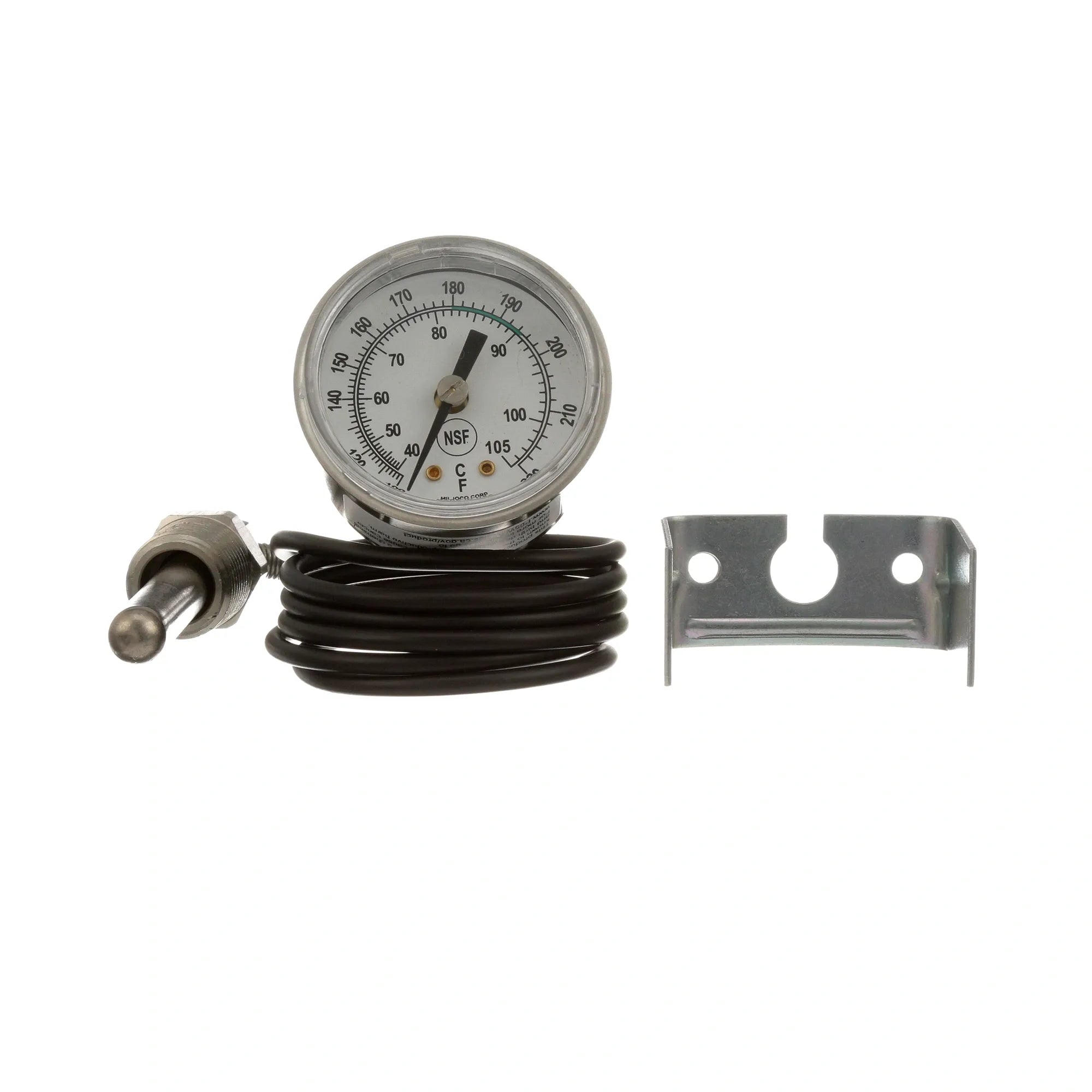 108391 Champion - Rinse Thermometer 100-220°F U-Clamp alternate view 1 108391 Champion - Rinse Thermometer 100-220°F U-Clamp alternate view 1